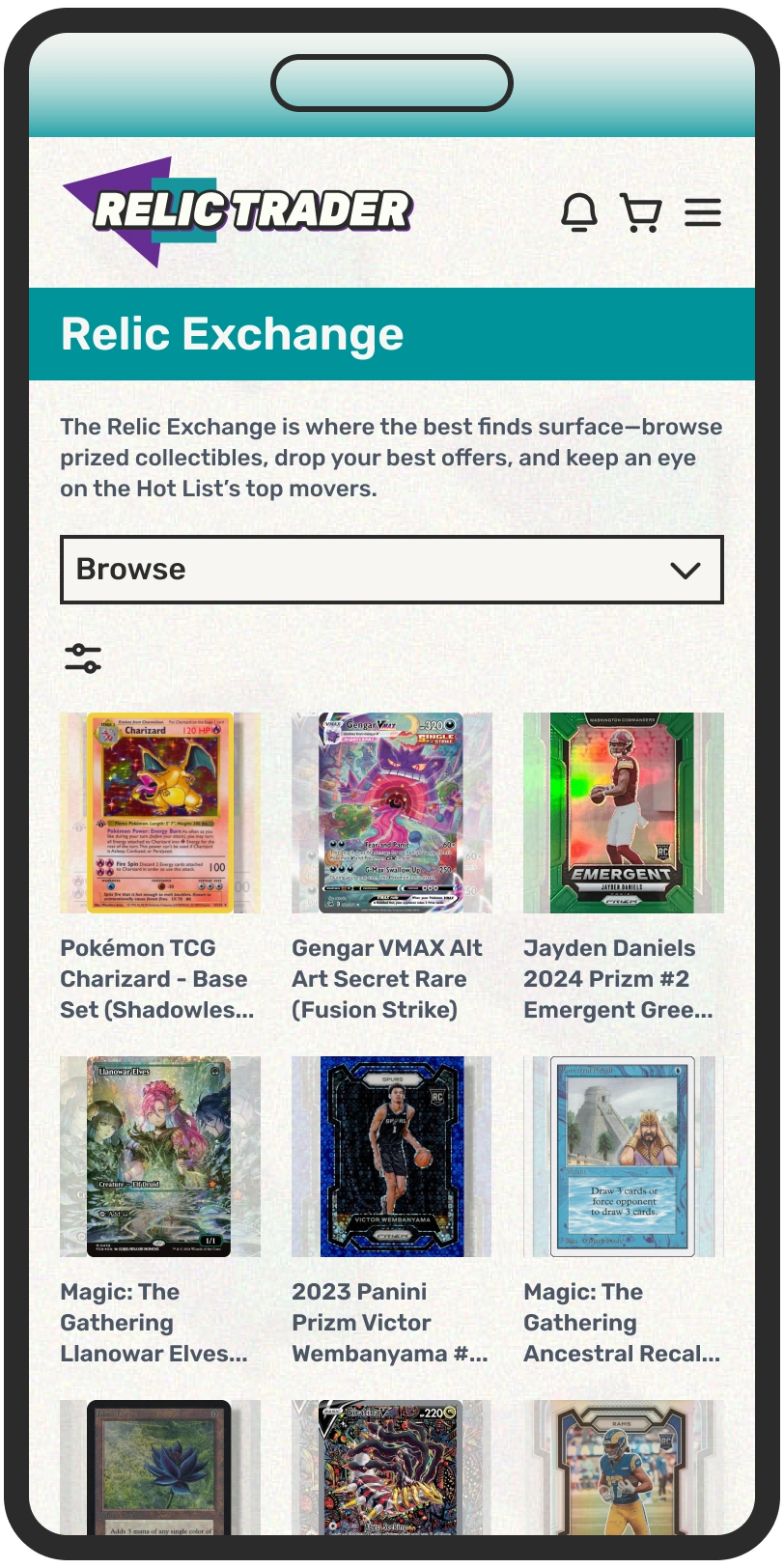 Homepage screenshot